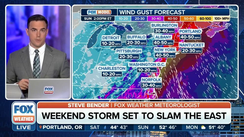 Weekend storm set to slam the Northeast | Latest Weather Clips | FOX ...