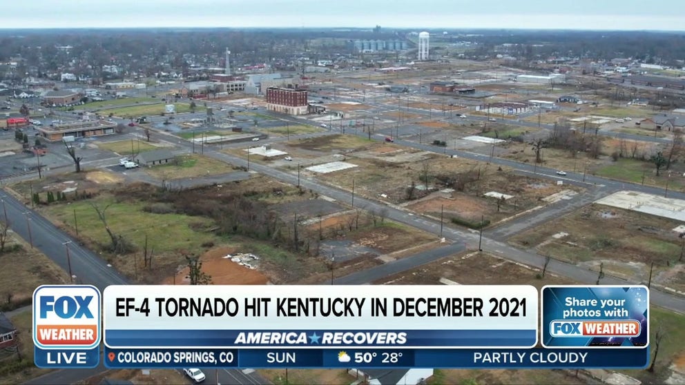 It's been two years since an EF-4 tornado ravaged Mayfield, Kentucky. FOX Weather Correspondent Robert Ray returned to the area to check in on recovery efforts. #foxweather #weather #mayfield