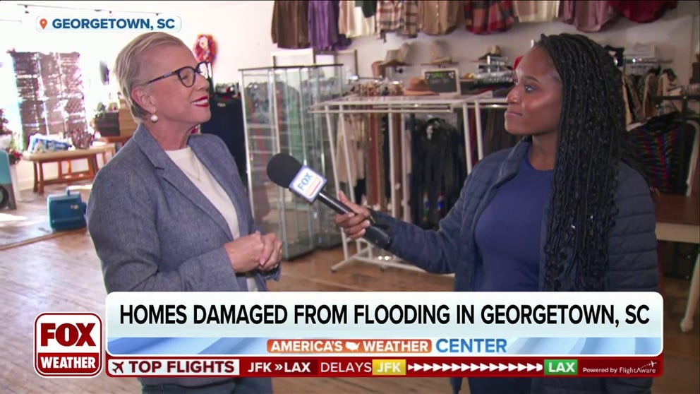 Heavy rain, coastal flooding slams South Carolina | Latest Weather ...