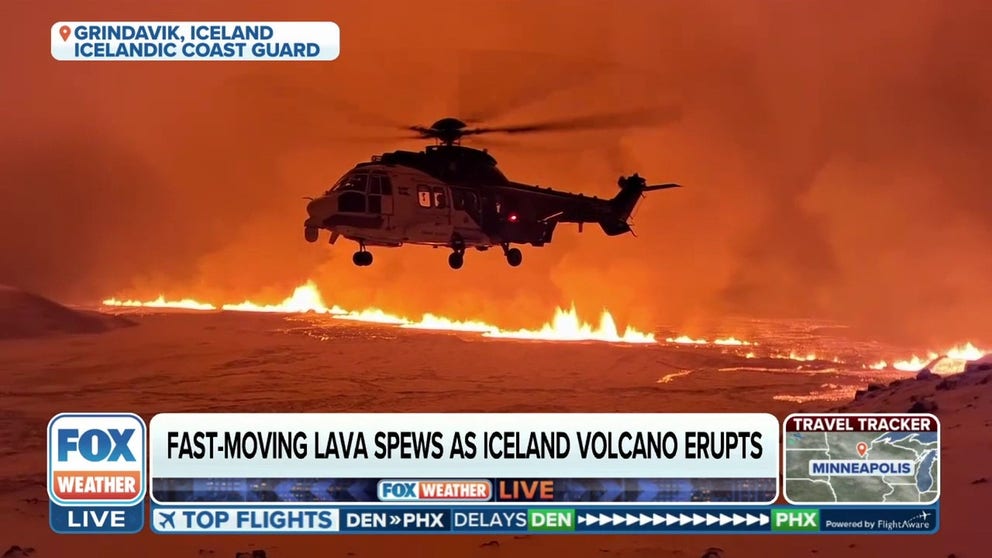 USGS Associate Volcano Hazards Program Coordinator Wendy Stovall said the Iceland volcano eruption was no surprise after weeks of earthquakes in Grindavik. 