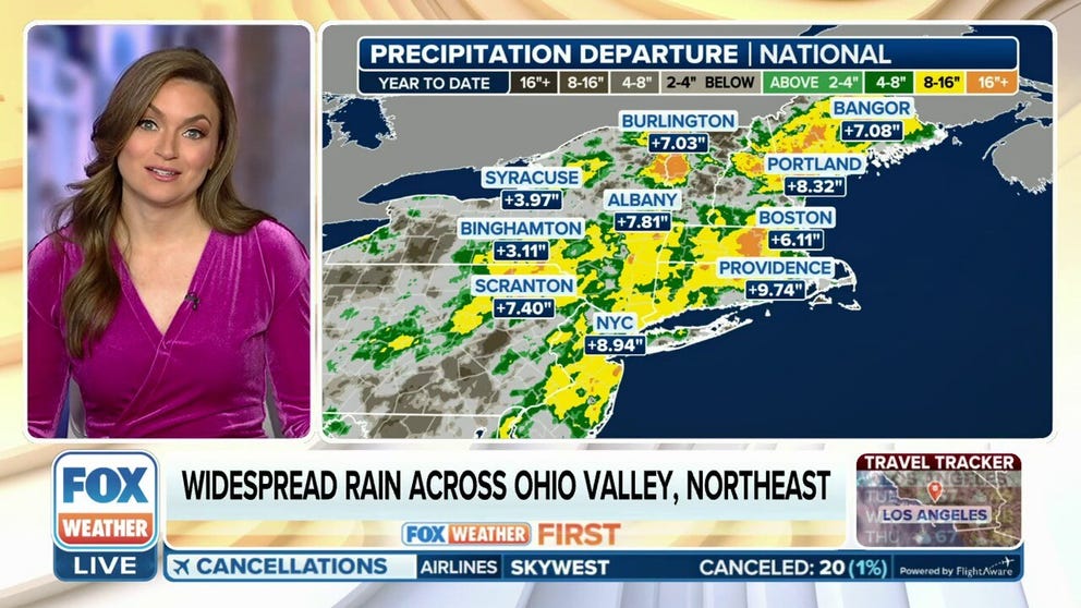 Widespread rain expected this week across Northeast | Latest Weather ...