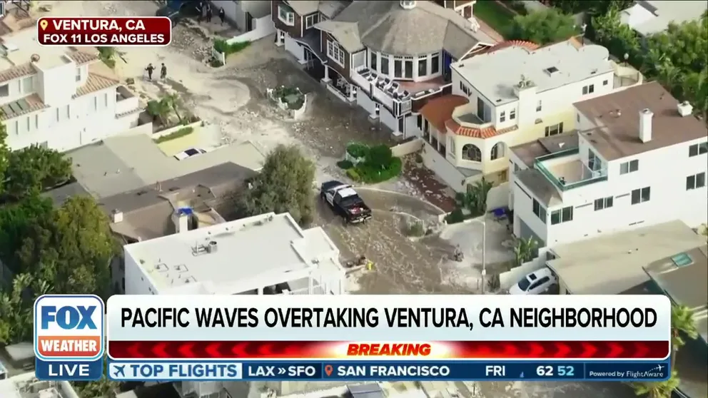 FOX Weather is following extreme surf across California. Monster waves have already forced evacuations and closed roads from Southern to Northern California.