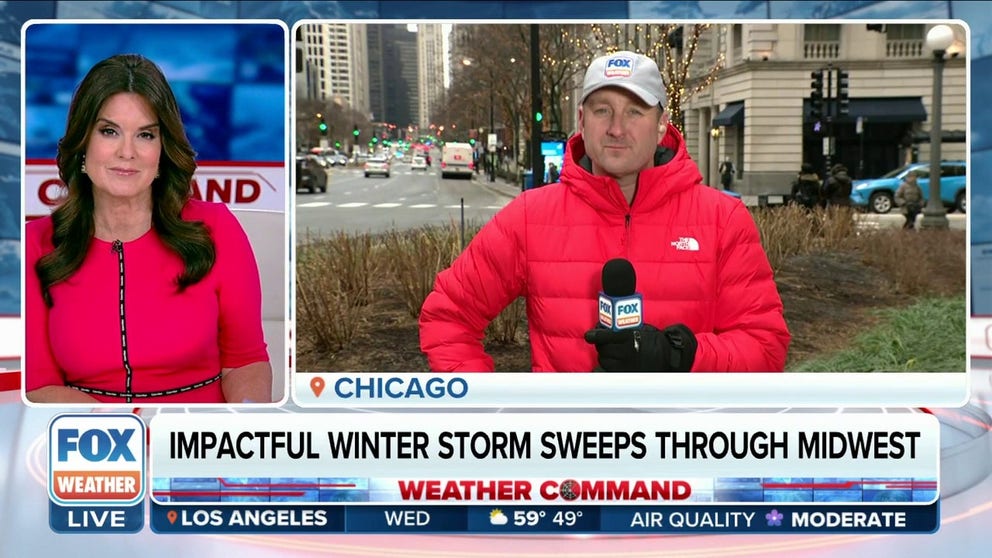 Chicago made it through the early week storm relatively unscathed while norther suburbs were clobbered with snow. FOX Weather's Robert Ray takes us to the Windy City to talk about preps for the next storm which includes screaming wind, blowing snow, coastal flooding and excessive cold.