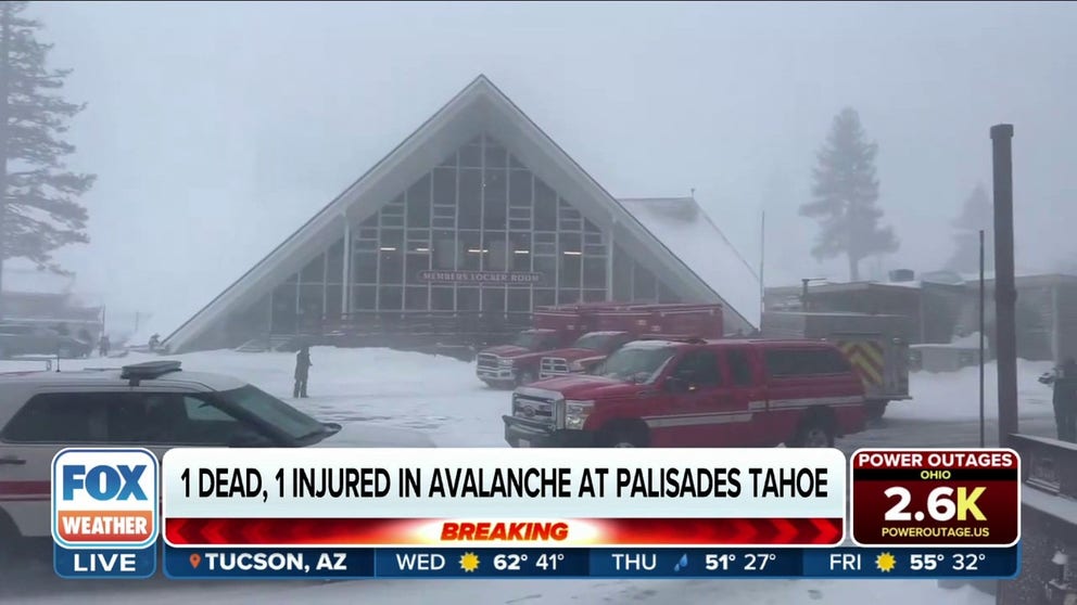 FOX Weather Meteorologist Steve Bender talks about a deadly avalanche that happened at a California ski resort on Wednesday.