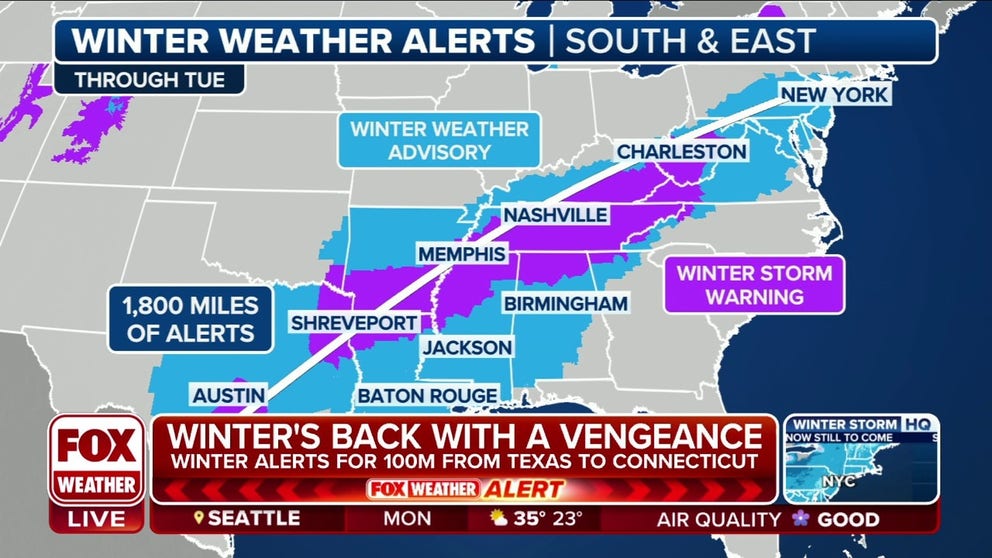 Dangerous winter weather affecting millions across the US | Latest ...
