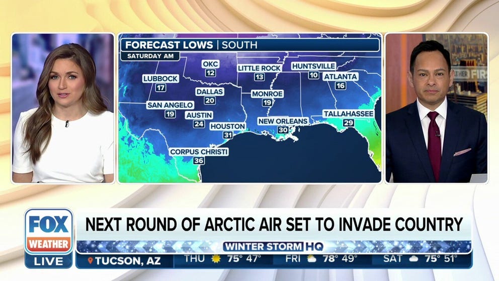 Next round of arctic air set to invade country | Latest Weather Clips ...