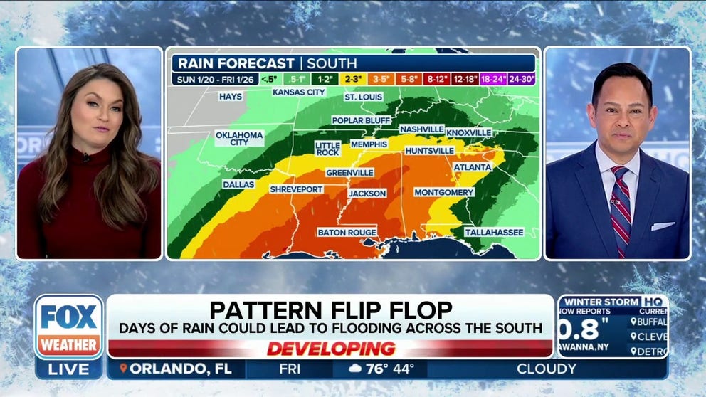 Pattern change brings warmer, wetter days ahead | Latest Weather Clips ...