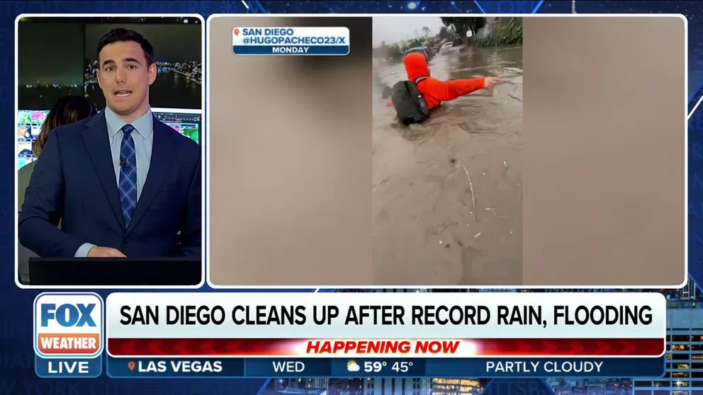 Monday, San Diego experienced its fourth-wettest day for the city in recordkeeping. After an official downtown measurement of 2.73 inches of rain, the county is now under a State of Emergency to aid in cleanup and repair.