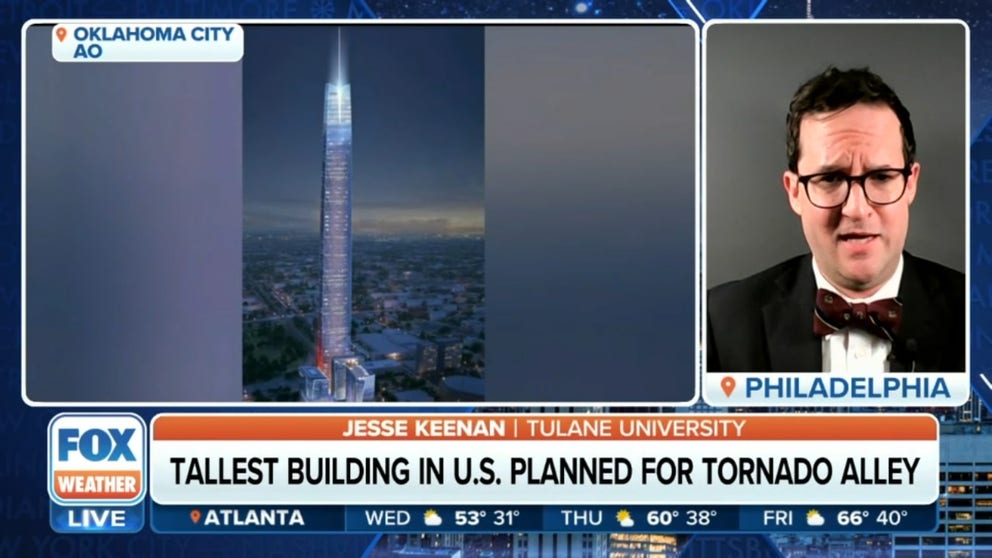 Jesse Keenan, favrot associate professor of urban planning at Tulane University, joins FOX Weather with more on how architects and engineers design and construct such tall buildings that can withstand such harsh weather conditions.