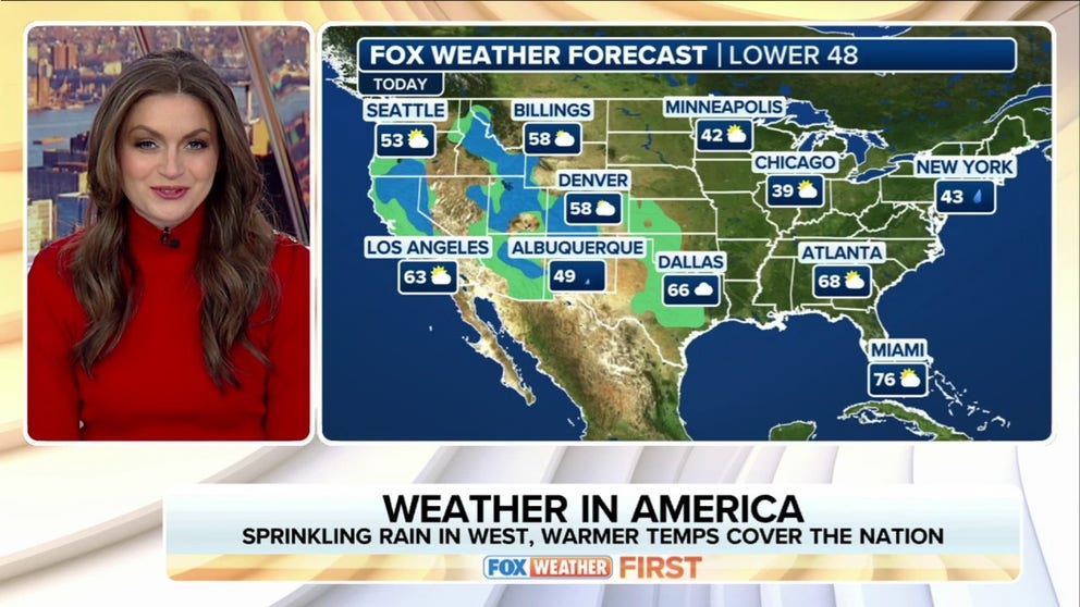 FOX Weather has you covered with the breaking forecasts and weather news headlines for your Weather in America on Friday, February 2, 2024. Get the latest from FOX Weather Meteorologist Britta Merwin.