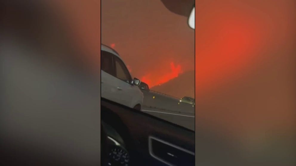 Multiple towns were ordered to evacuate as forest fires erupted in Chile’s Valparaiso region on Friday, Feb. 2, 2024.