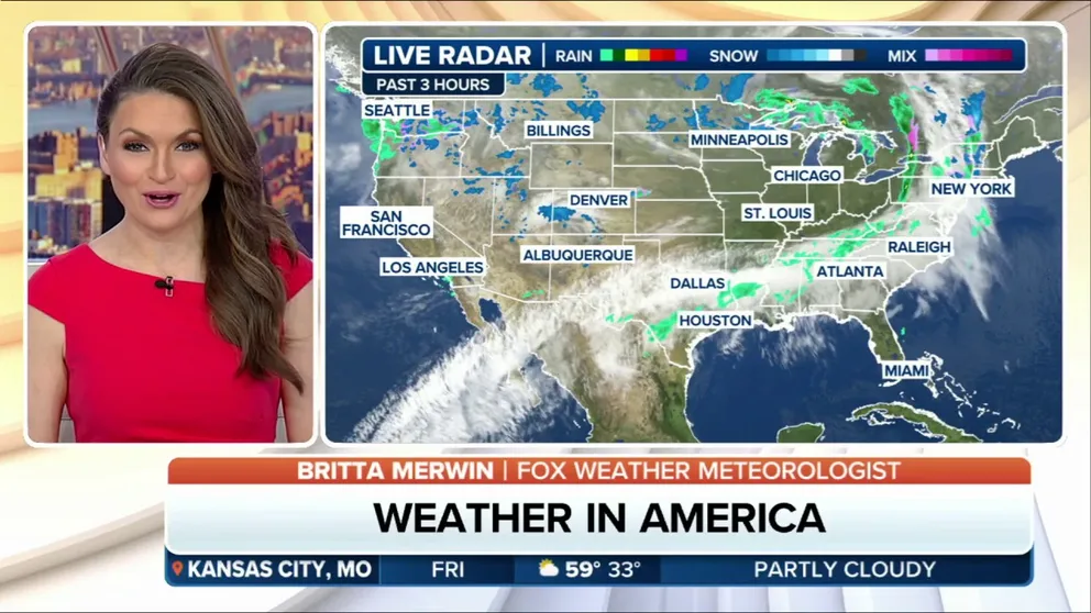 FOX Weather has you covered with the breaking forecasts and weather news headlines for your Weather in America on Friday, February 9, 2024. Get the latest from FOX Weather Meteorologist Britta Merwin.
