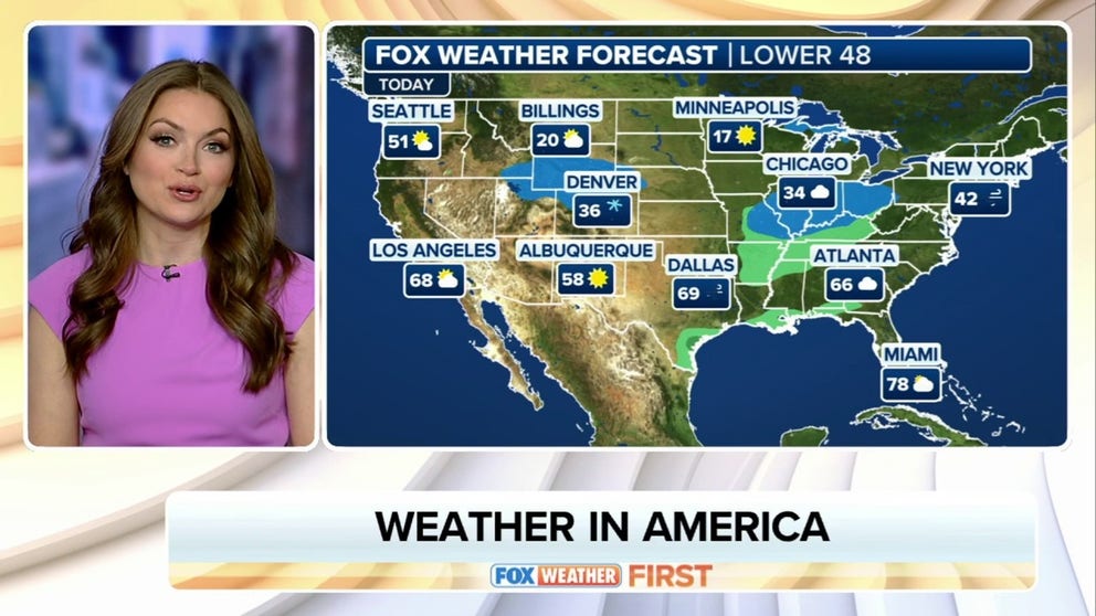 FOX Weather has you covered with the breaking forecasts and weather news headlines for your Weather in America on Friday, February 16, 2024. Get the latest from FOX Weather Meteorologist Britta Merwin.