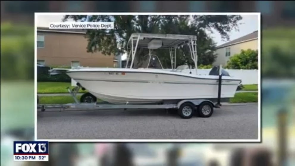 Officials have suspended their search for four missing boaters who never returned from a fishing trip in the Gulf of Mexico over the weekend as torrential rain was starting to lash Florida.