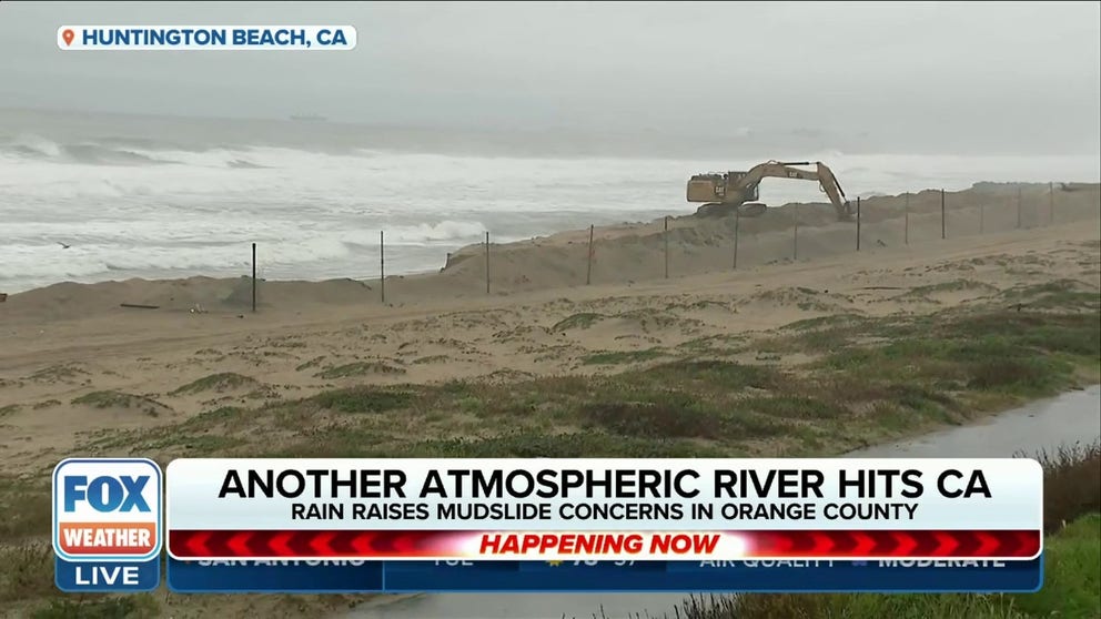 Waterlogged Southern California continues to get pounded by atmospheric ...