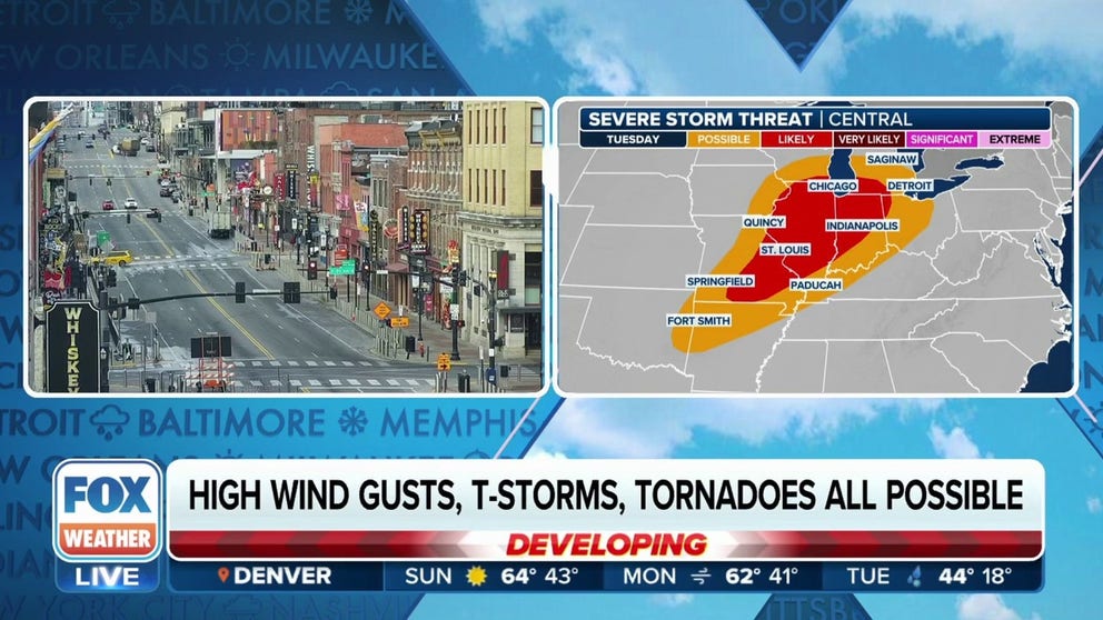 Millions in Midwest could be pounded by severe weather due to cross ...