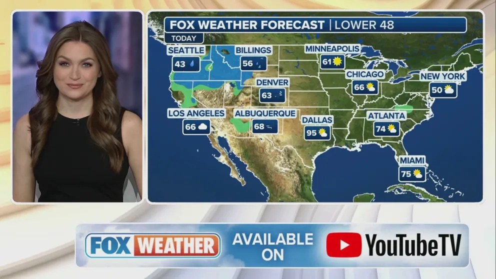 FOX Weather has you covered with the breaking forecasts and weather news headlines for your Weather in America on Monday, February 26, 2024. Get the latest from FOX Weather Meteorologist Britta Merwin.