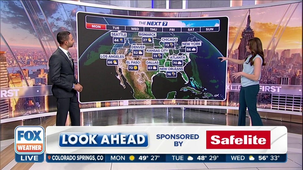 Safelite look ahead forecast | Latest Weather Clips | FOX Weather