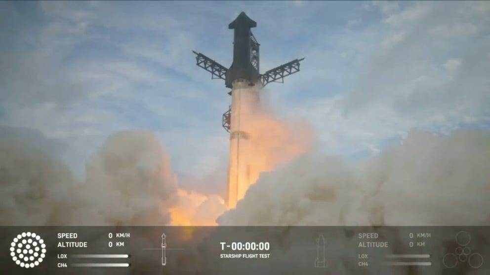 Starship Super Heavy's third integrated flight test successfully launched from its tower on Thursday morning amidst a deafening roar from Boca Chica, Texas. 