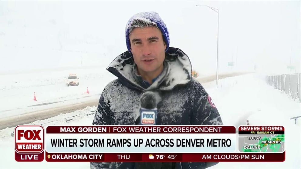 Winter storm in Denver area knocks out power, shuts down highways in ...