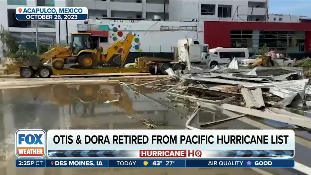 The WMO voted to retire North Eastern Pacific hurricane names Dora and Otis. For the first time since 2014, the committee did not retire any Atlantic names.