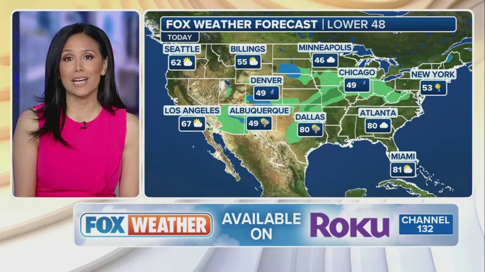 FOX Weather has you covered with the breaking forecasts and weather news headlines for your Weather in America on Monday, April 1, 2024. Get the latest from FOX Weather Meteorologist Marissa Torres.