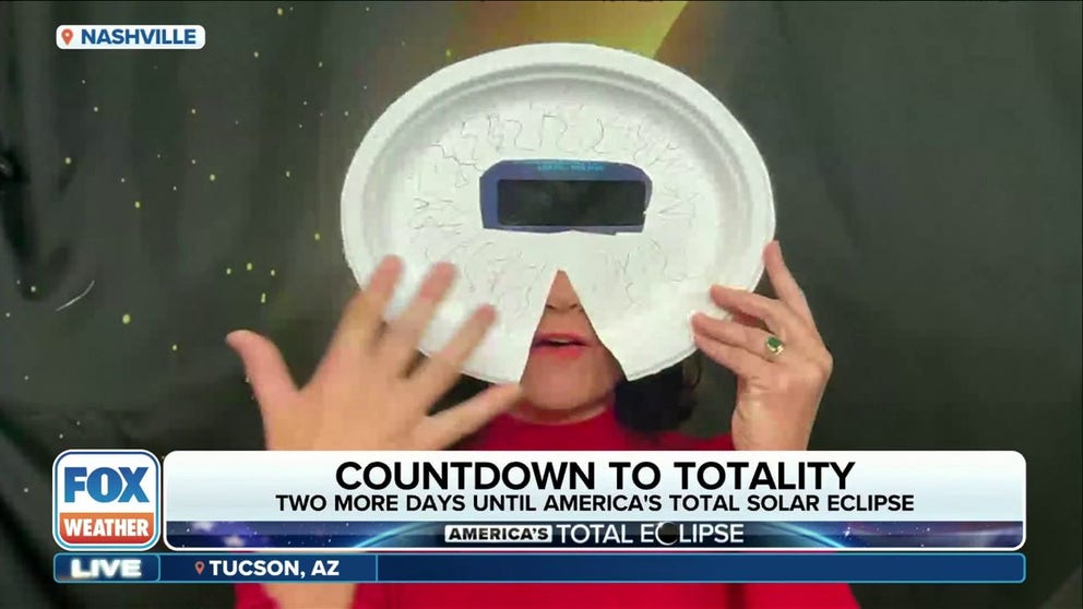 FILE VIDEO: Janet Ivey of Janet's Planets tells FOX Weather creative ways to keep kid's eyes safe.