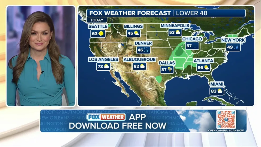 FOX Weather has you covered with the breaking forecasts and weather news headlines for your Weather in America on Thursday, April 18, 2024. Get the latest from FOX Weather Meteorologist Britta Merwin.