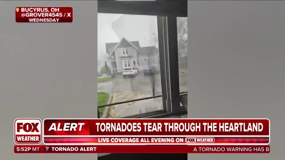 Several tornadoes tore through Ohio on Wednesday | Latest Weather Clips | FOX Weather