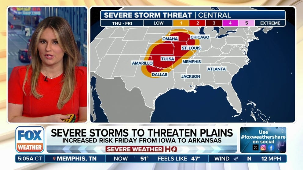 Late April severe thunderstorms to roll through Plains late this week ...