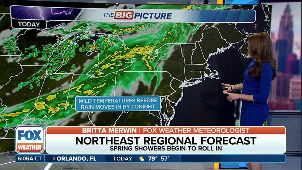 The Northeast is bracing for another round of rain, but it won't be a high impact storm.