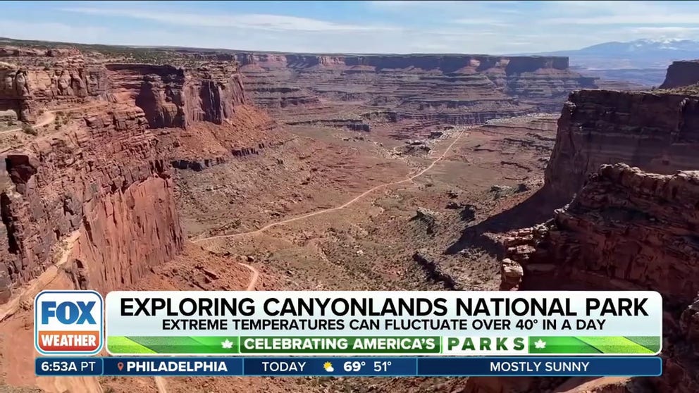FOX Weather's Robert Ray takes us on a tour of the picturesque and rugged landscape that awaits explorers in Utah's Canyonlands National Park. 