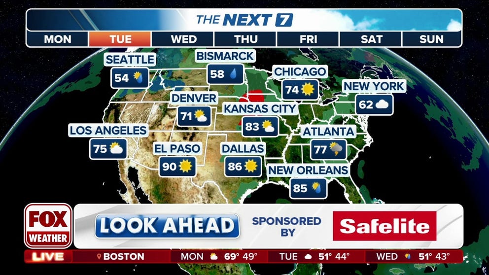 Safelite look ahead forecast | Latest Weather Clips | FOX Weather