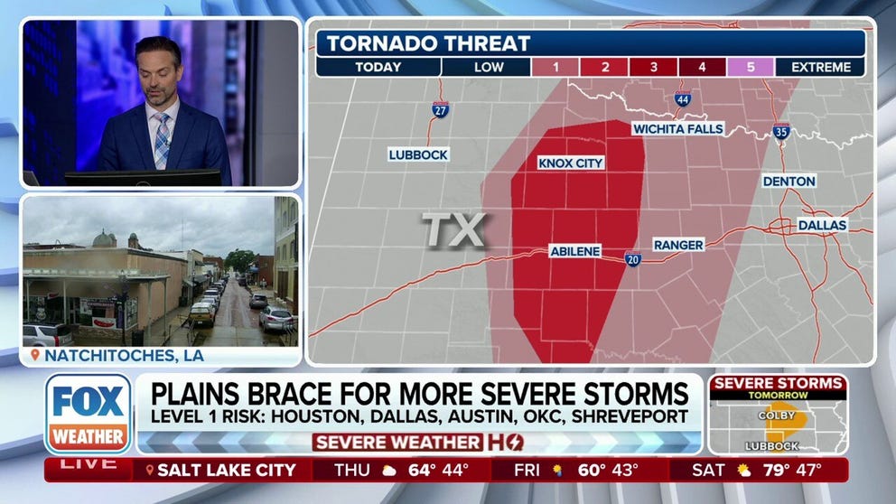 Plains brace for more severe storms Thursday | Latest Weather Clips | FOX Weather