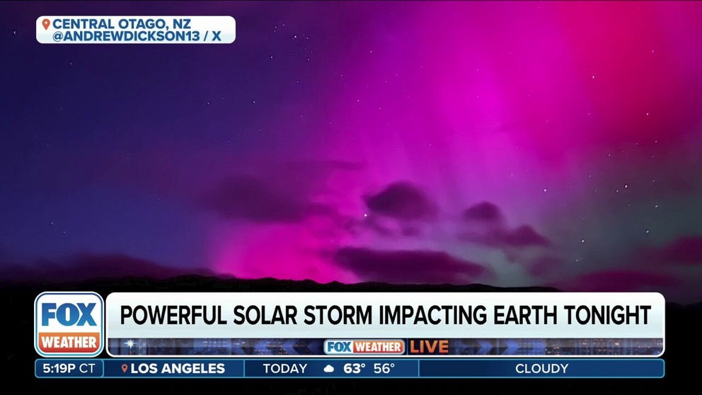 Space weather experts say the aurora is being spotted further south in Northern Hemisphere than is typical with many chances to see stunning displays of lights over the weekend.