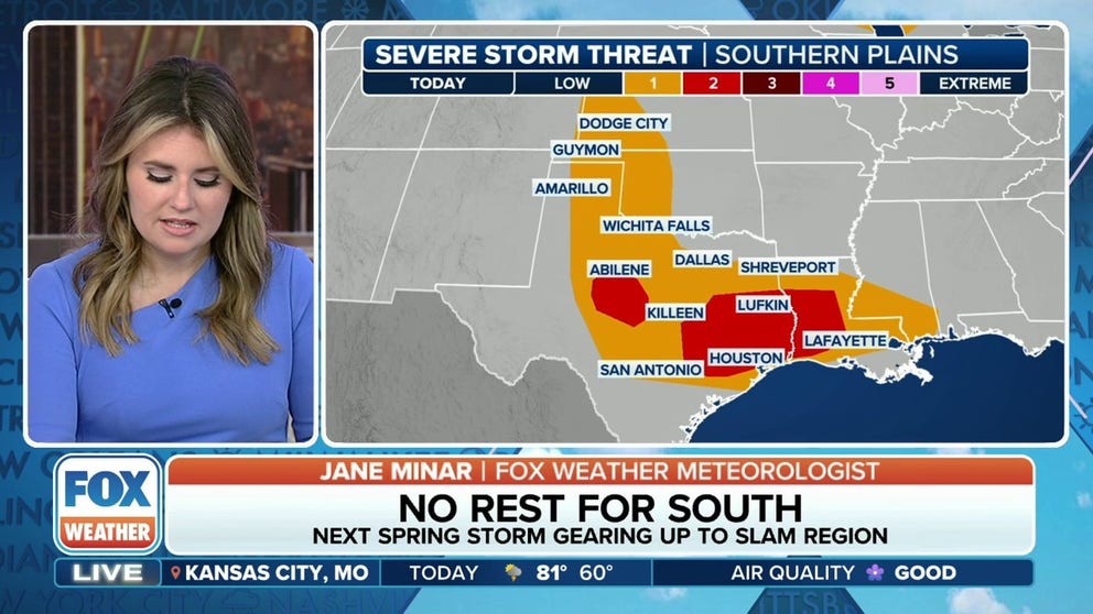 South braces for more flooding rain, severe weather this week | Latest ...