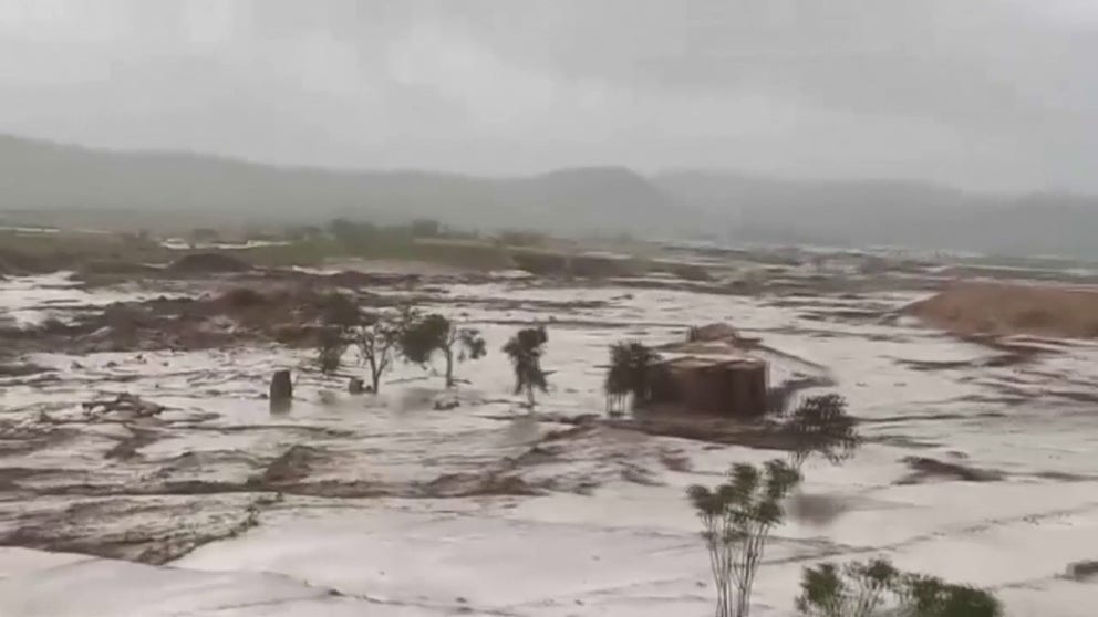 Flash flooding killed more than 300 people in Afghanistan since Friday when seasonal rains inundated eastern provinces. These scenes are from the hard-hit Baghlan Province where entire villages were washed away.