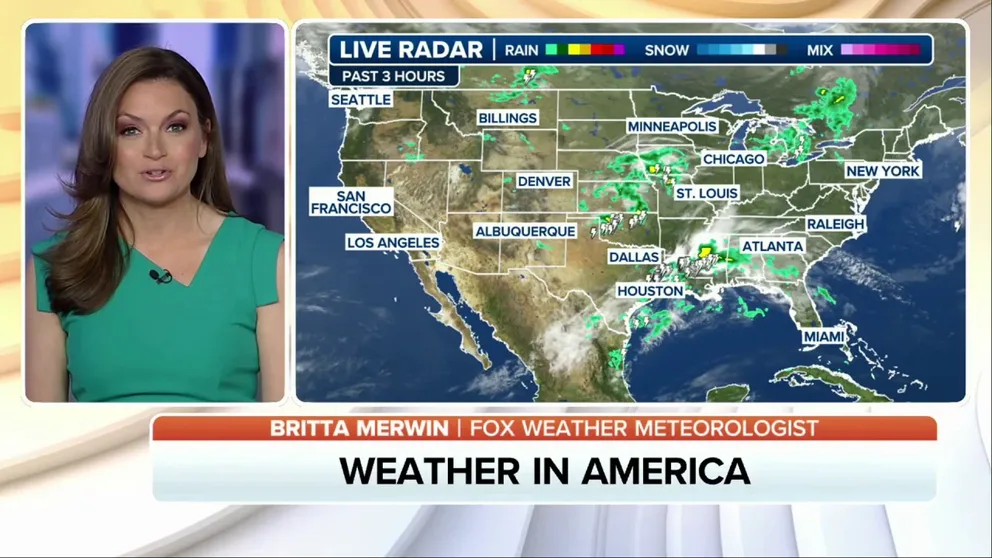 FOX Weather has you covered with the breaking forecasts and weather news headlines for your Weather in America on Monday, May 13, 2024. Get the latest from FOX Weather Meteorologist Britta Merwin.