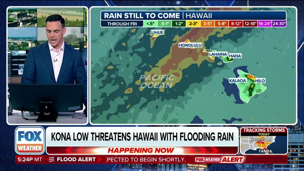 Hawaii in for stormy weather | Latest Weather Clips | FOX Weather
