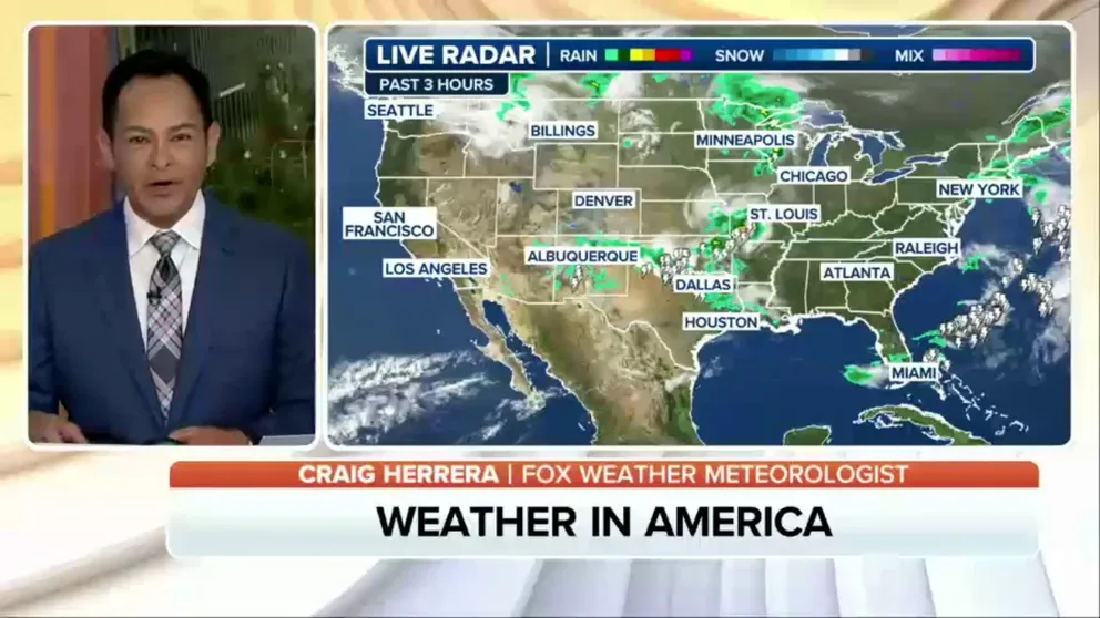 FOX Weather has you covered with the breaking forecasts and weather news headlines for your Weather in America on Thursday, May 16, 2024. Get the latest from FOX Weather Meteorologist Craig Herrera.