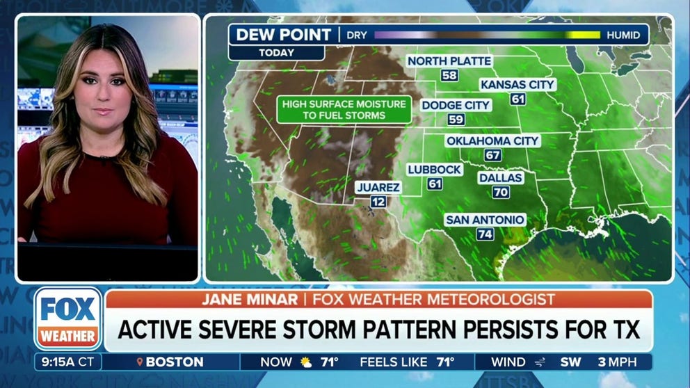 Multipule Rounds Same Impact Multiple rounds of severe storms still slamming the South, Plains ...