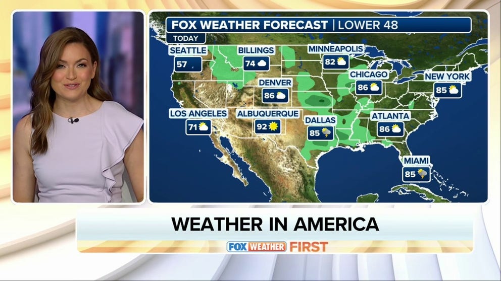 FOX Weather has you covered with the breaking forecasts and weather news headlines for your Weather in America on Monday, June 3, 2024. Get the latest from FOX Weather Meteorologist Britta Merwin.