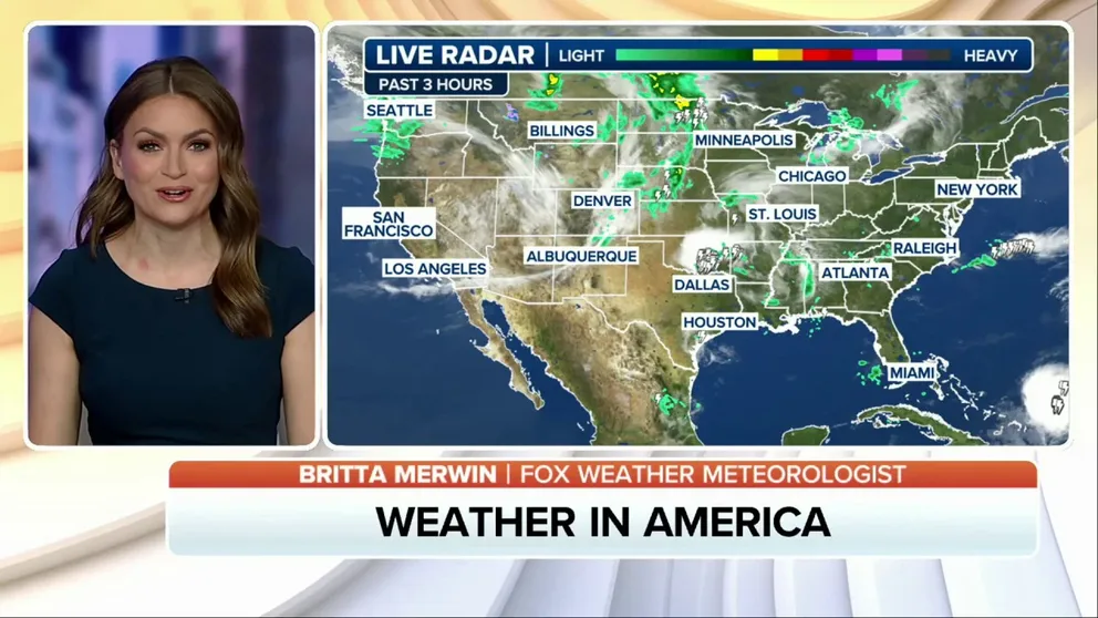 FOX Weather has you covered with the breaking forecasts and weather news headlines for your Weather in America on Tuesday, June 4, 2024. Get the latest from FOX Weather Meteorologist Britta Merwin.
