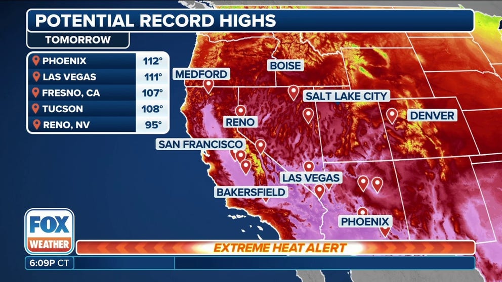 West: The heat is on | Latest Weather Clips | FOX Weather
