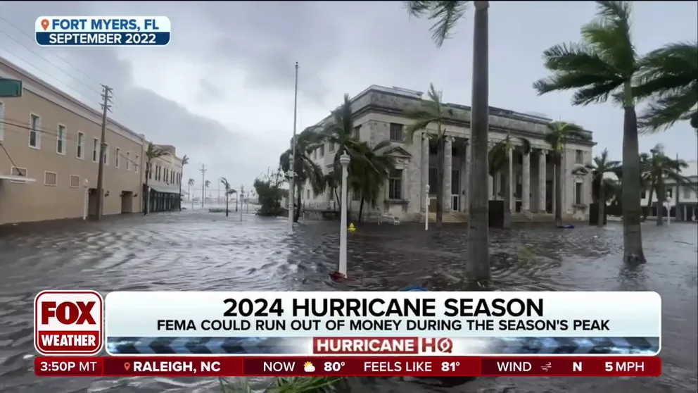 FOX Business Correspondent Ashley Weber says FEMA could run out of funding in August, the height of hurricane season. FOX Weather's Robert Ray takes a look at what one city is planning to not need FEMA help in the future.