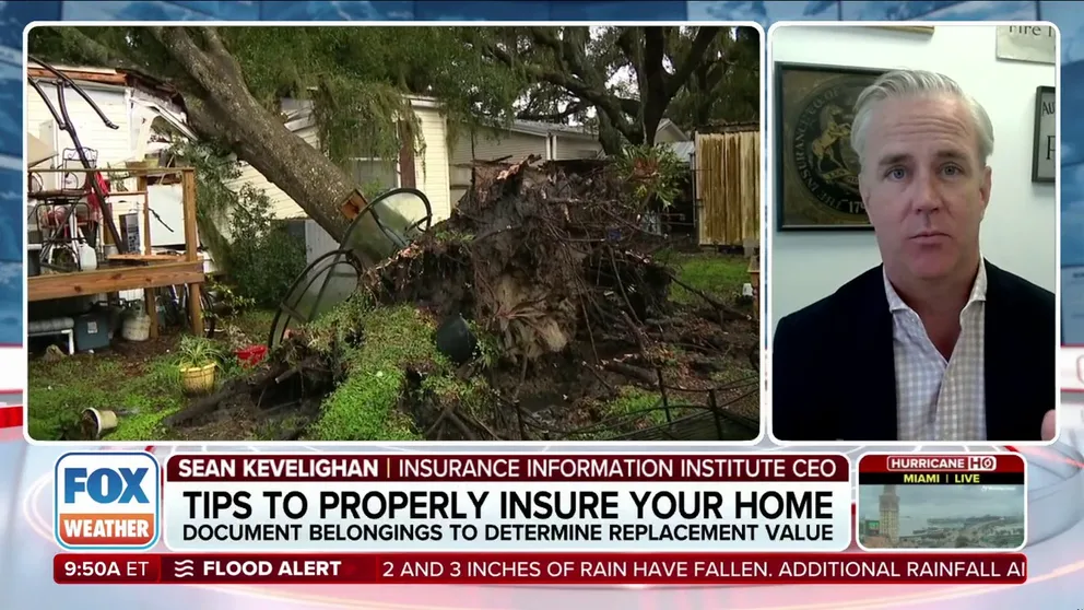 With an extremely active hurricane season forecast, Insurance Information Institute CEO Sean Kevelighan explains that homeowners need to make sure they are covered for all types of disasters, including flood insurance which is not included in standard policies. 