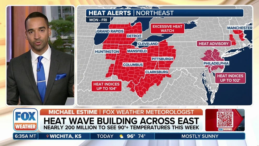 Potentially historic heat wave set to roast millions from Ohio Valley ...