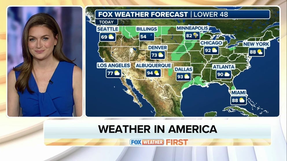 FOX Weather has you covered with the breaking forecasts and weather news headlines for your Weather in America on Tuesday, June 18, 2024. Get the latest from FOX Weather Meteorologist Britta Merwin.