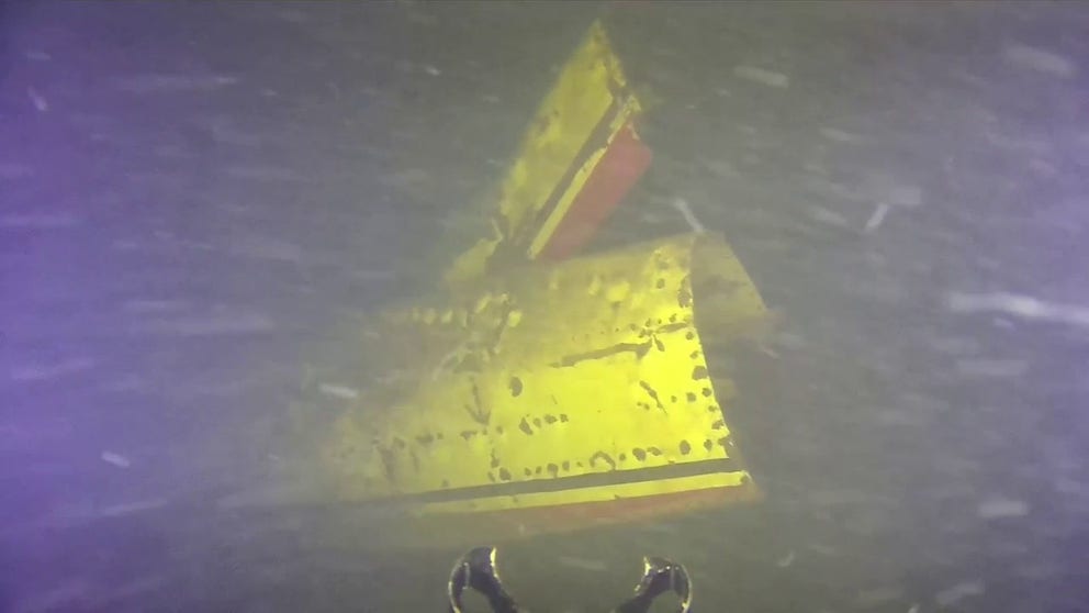 Two researchers refused to give up on finding a jet that crashed in 1971 with five people aboard. The team poured over sonar of the bottom of Lake Champlain and finally discovered the jet. The video is about 7-and-a-half minutes long and shows the wreckage strewn across the lake bed.