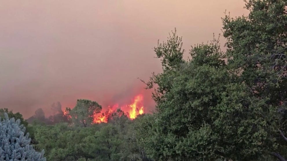 The French Fire broke out in Mariposa, California, on Thursday, rapidly consuming significant acreage and prompting evacuation orders. 